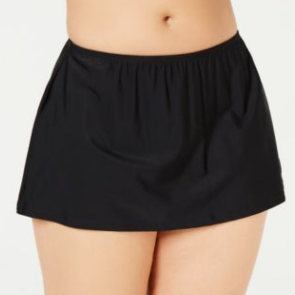 Island Escape Plus Size Swim Skirt NWTs 22W. #A35